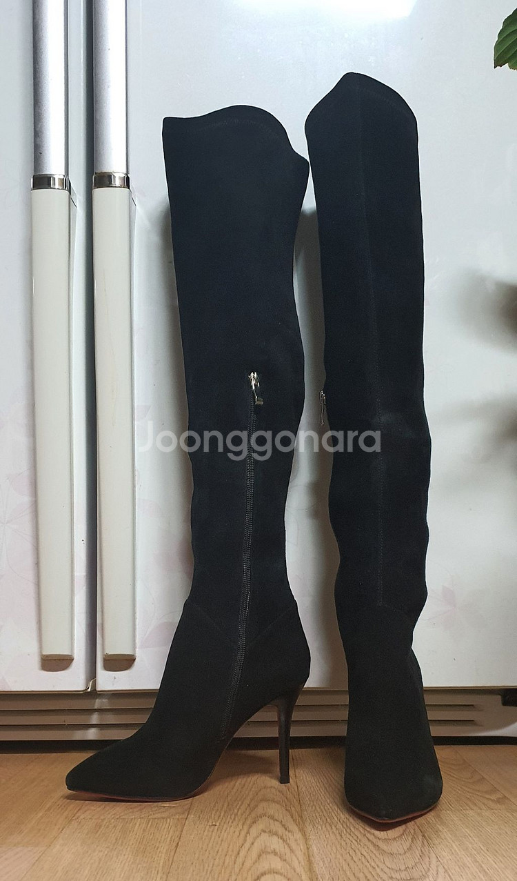 여성 롱부츠(미사용)--0