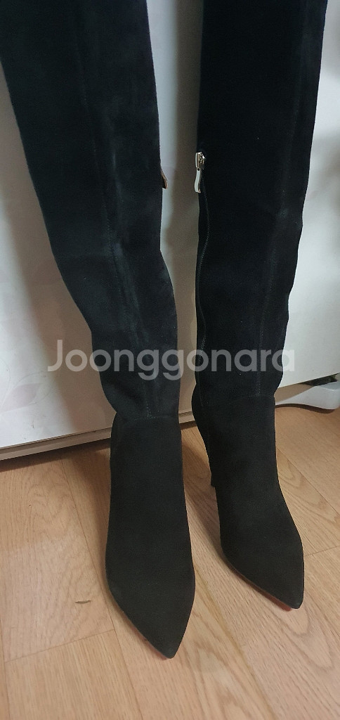 여성 롱부츠(미사용)--6