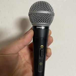 sm58s 및 케이블