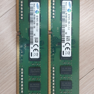 DDR3 Samsung Ram 4GB * 2 판매