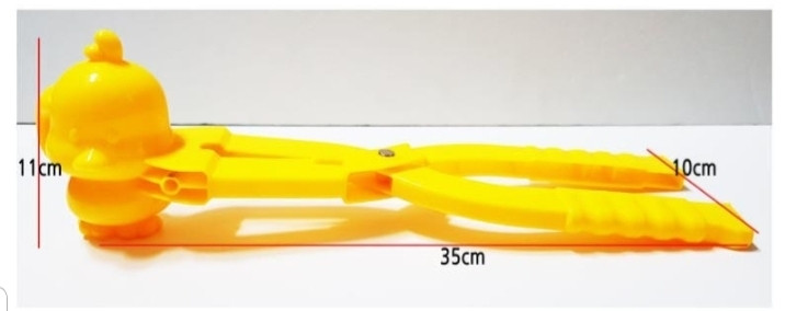 당일발송 눈오리집게 스노우볼 메이커 눈사람 오리눈만들기 이미지