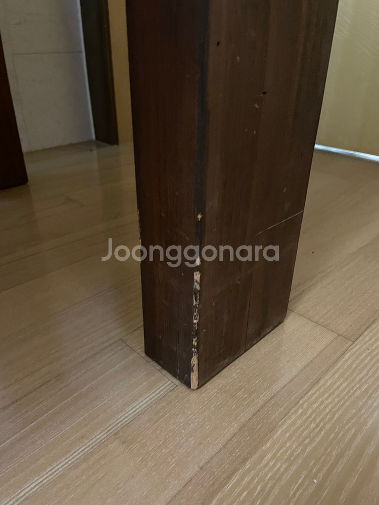 옛날 대문 고급 원목 테이블--2