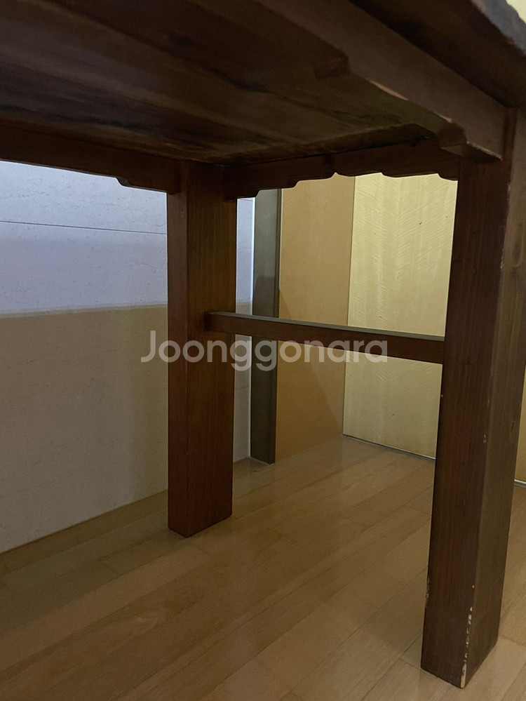 옛날 대문 고급 원목 테이블--4