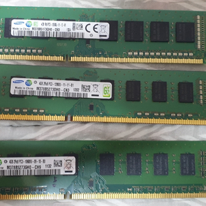 삼성 ddr3 4gb × 3