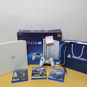 ps4 pro (ssd 1테라 화이트) 급처