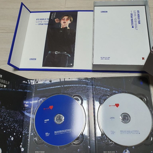 웸블리 런던 DVD (북마크지민) 풀박스