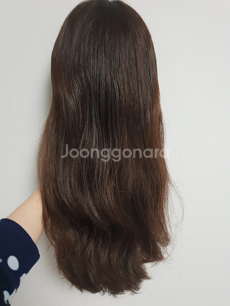 100%인모 박승철위그 통가발 긴기장 (항암가발)--1