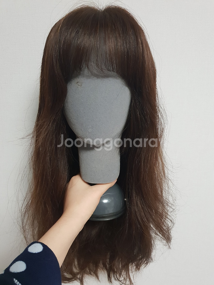 100%인모 박승철위그 통가발 긴기장 (항암가발)--0