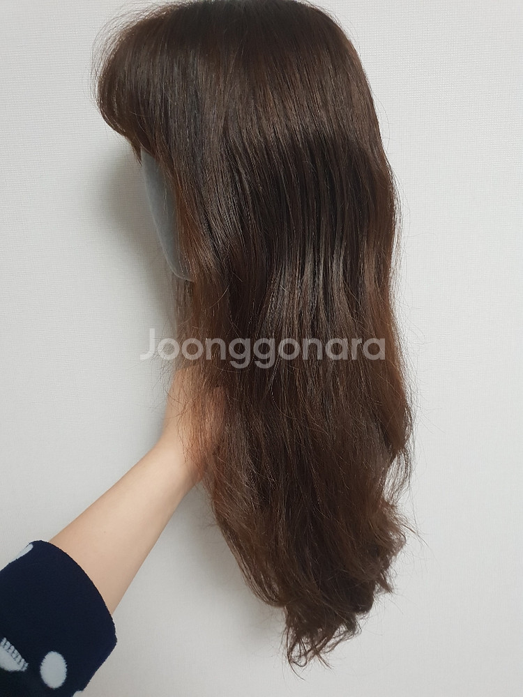 100%인모 박승철위그 통가발 긴기장 (항암가발)--2