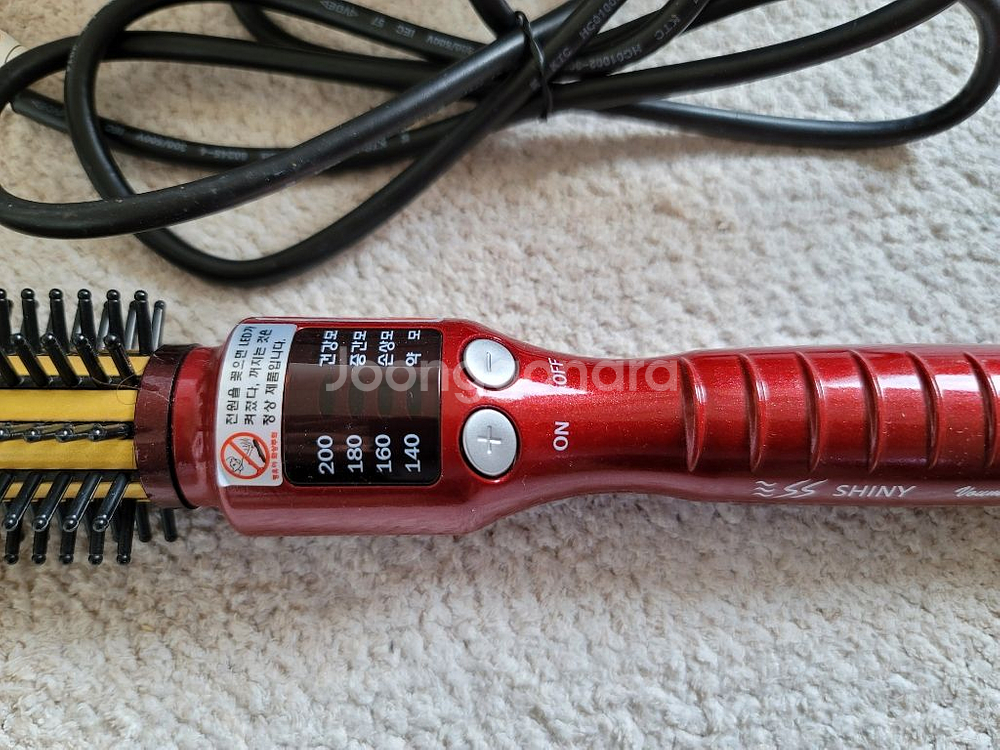 (로벤타,360도 회전형)액티브 브러쉬, 샤이니 고데기--3