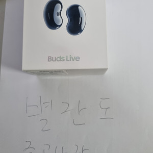 버즈 라이브 블랙 새상품