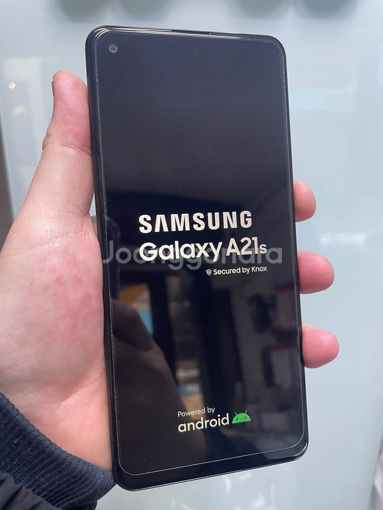 갤럭시a21s 중고 블랙 32GB 실사용한달미만--1