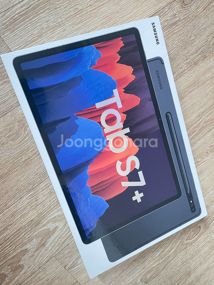 갤럭시탭s7+ lte 256gb 블랙 자급제 판매합니다--0