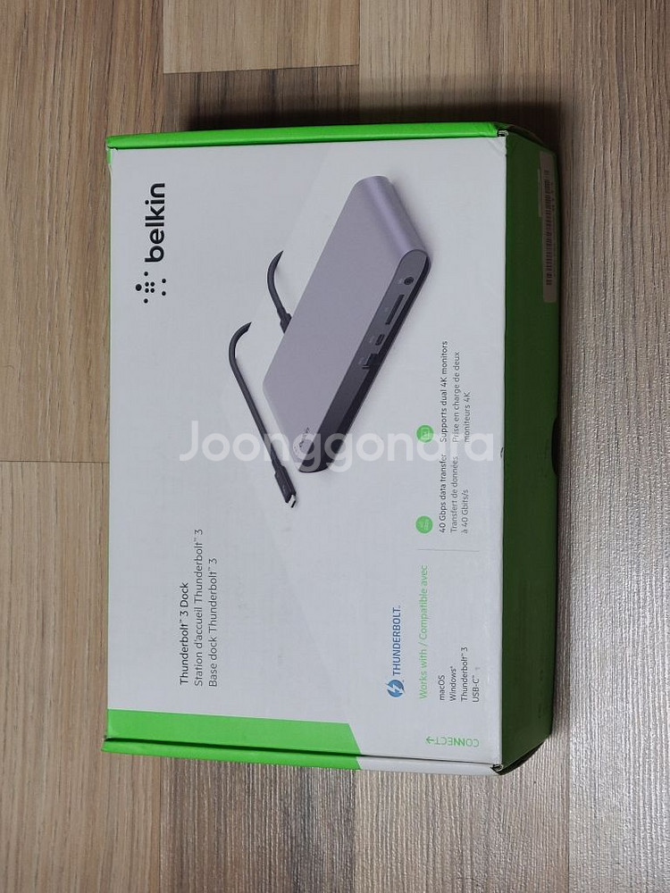 벨킨 썬더볼트 독 프로 (F4U097kr)--0