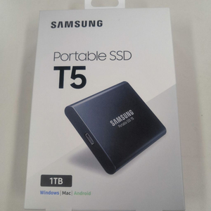 한달 사용 외장 ssd 삼성 t5 1tb