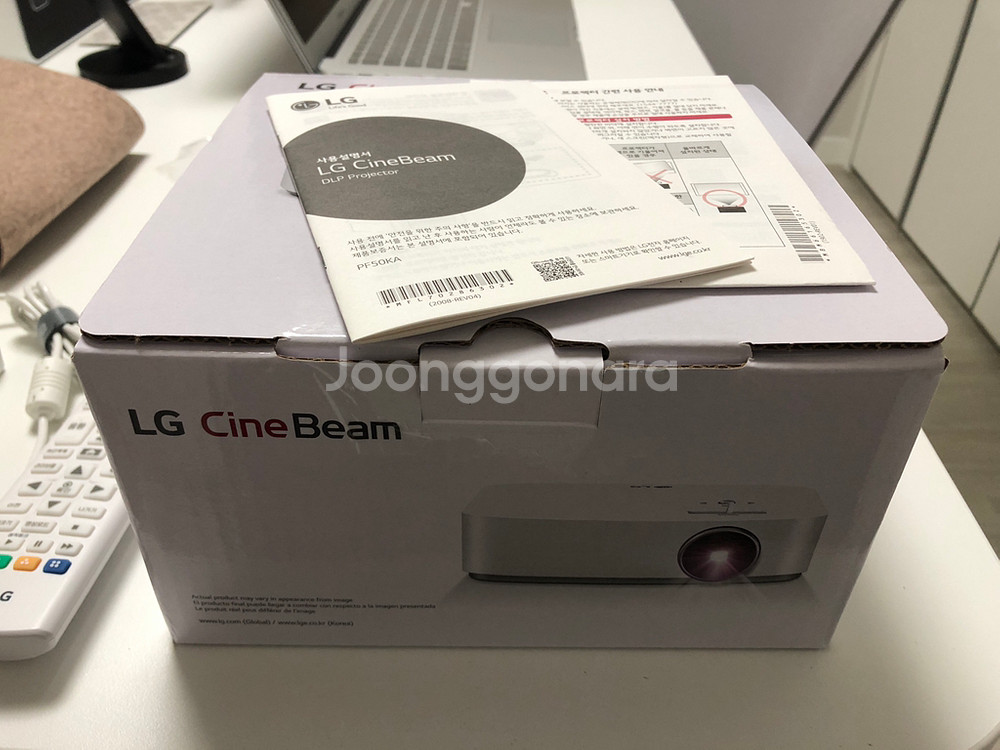 LG 빔프로젝터 PF50KA--4