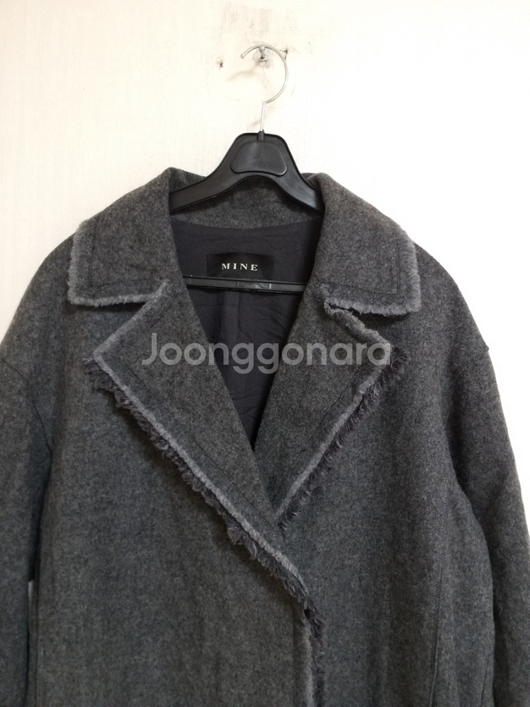 여성 마인 간절기.봄 모직.실크 코트 (박시90-95)--1