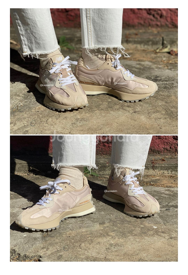 뉴발란스327과 스나이델 여성240--5