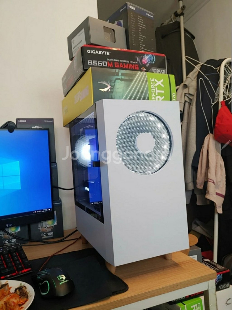(개인)라이젠5600x RTX3070 화이트 본체--1