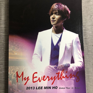 이민호 MY EVERYTHING DVD 영상집(미개봉)