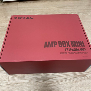 zotac amp box mini + gtx 1060