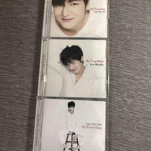 이민호 일본 데뷔앨범 My Everything 셋트3종