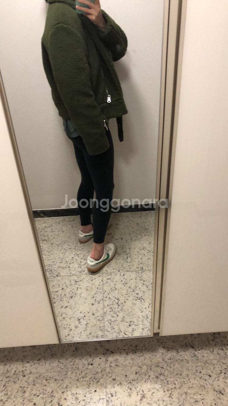 메종마르지엘라 MM6 여성 테디 자켓 36--3