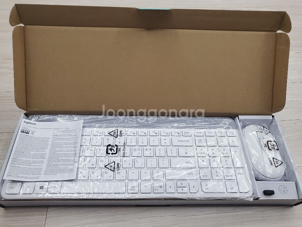 로지텍 무선마우스세트 mk470--1
