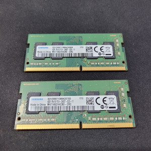 삼성전자 노트북 RAM DDR4 4G(2개)