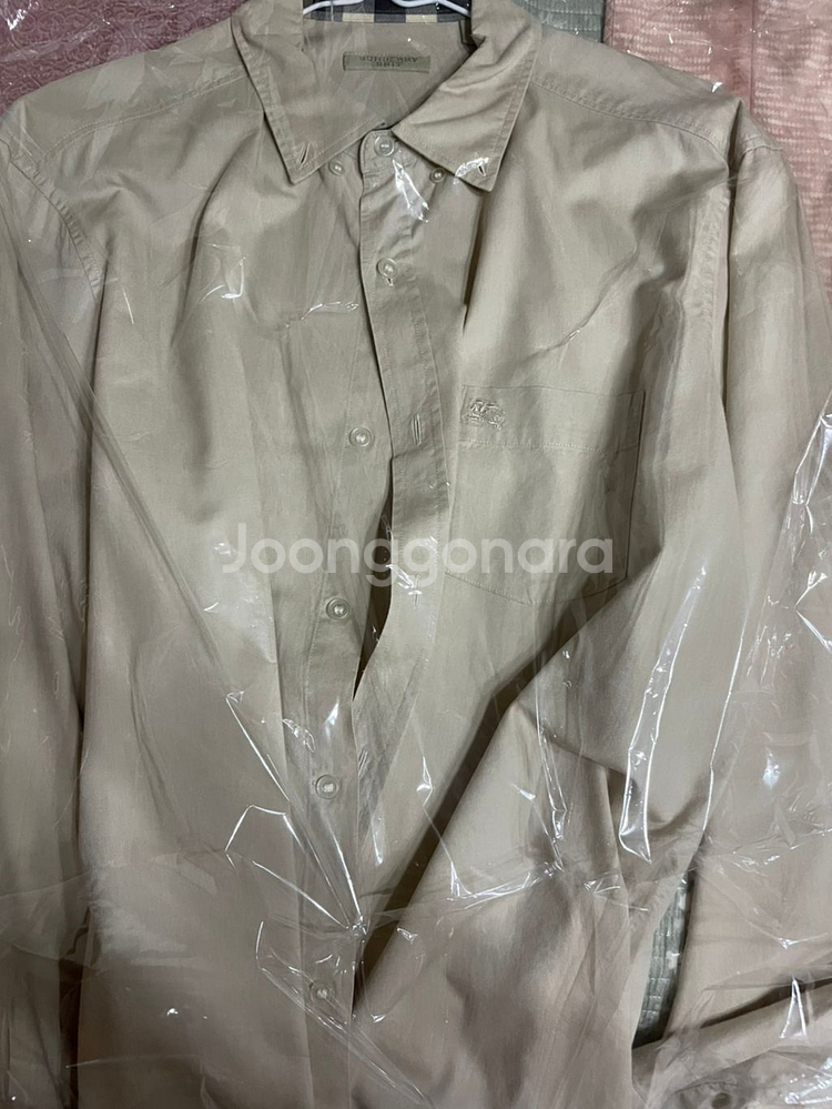 버버리 남성셔츠 L--1