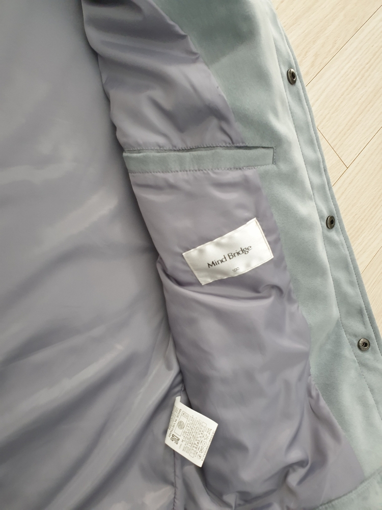 마인드브릿지100사이즈 스웨이드자켓--1
