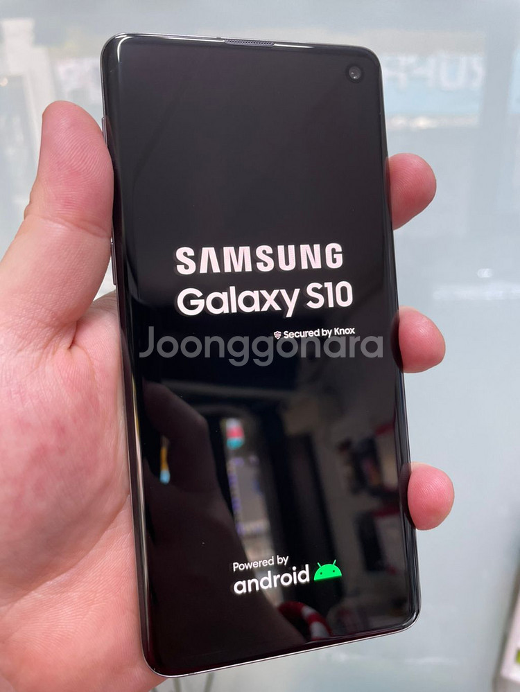 갤럭시S10 중고 블랙 128GB--1