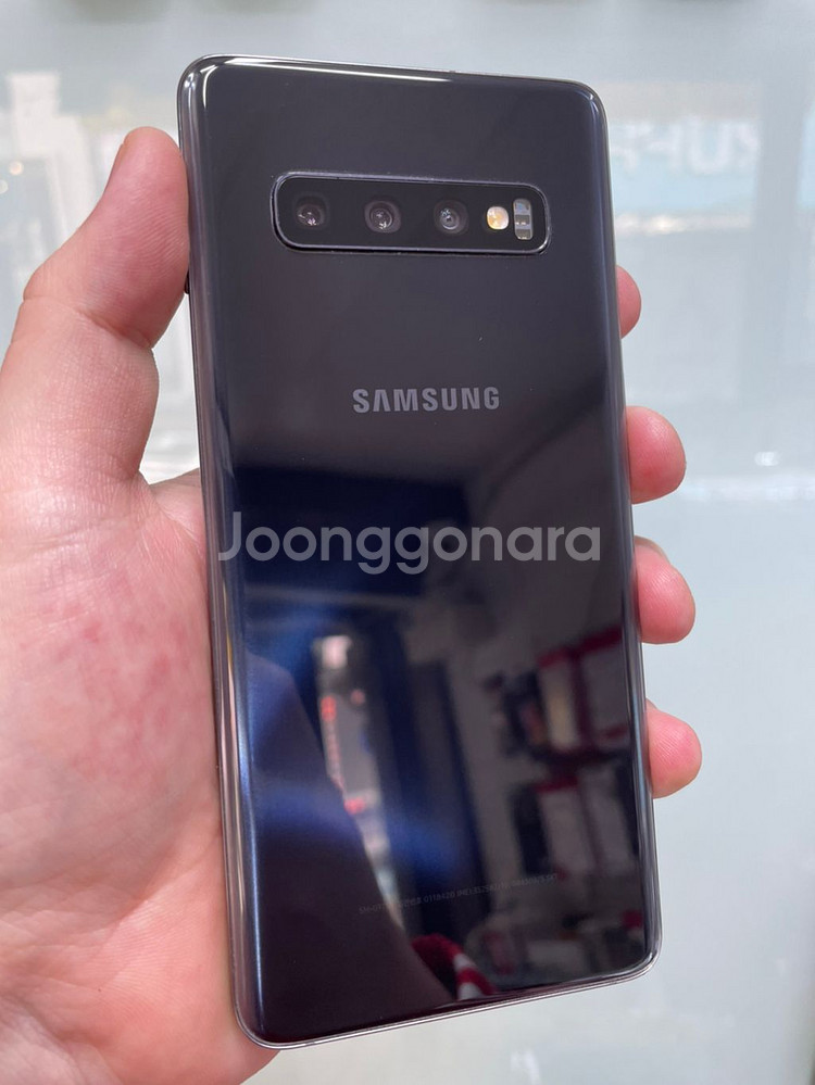 갤럭시S10 중고 블랙 128GB--0