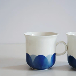 희귀템!보기드문 아라비아핀란드 푸다스!컵앤소서!북유럽