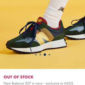 뉴발란스 X ASOS( 아소스 ) 327 260mm