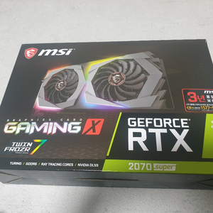 MSI rtx 2070 super 판매합니다