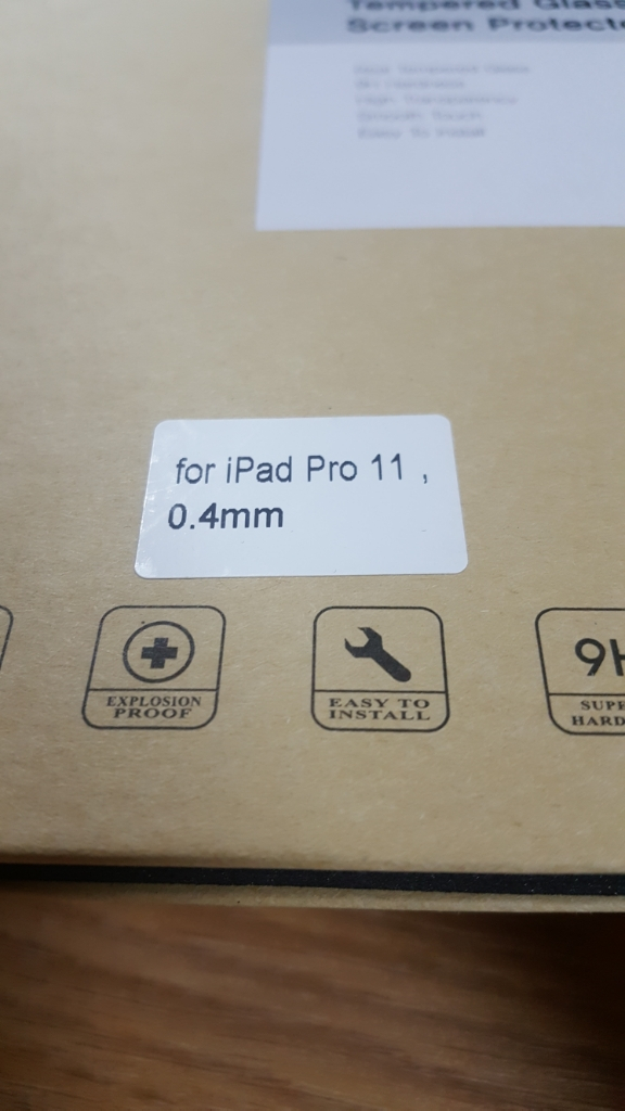 아이패드 프로4 강화필름--2