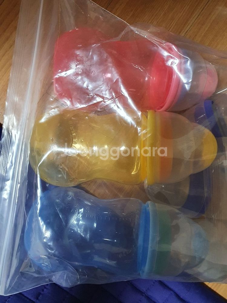 누비pp젖병300ml×3개손잡이포함--0