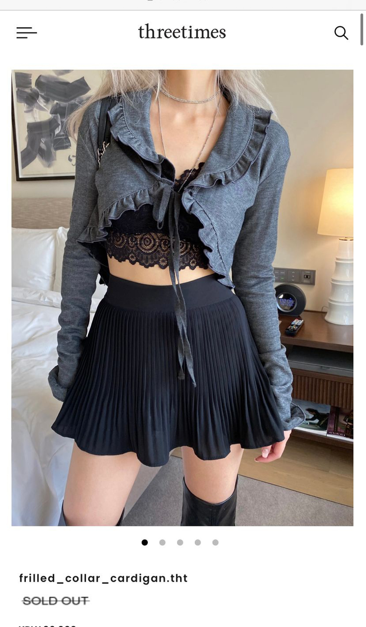 쓰리타임즈 메이드 원피스 치마 맨투맨 등 여러개 팔아요 이미지