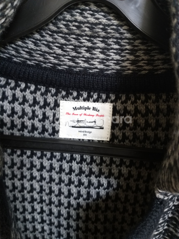 남성 마인드브릿지 봄.가을 캐주얼 니트자켓 (100)--3