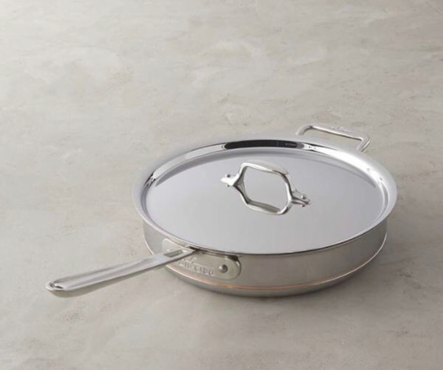 새상품 올클래드 코퍼코어 4Q소스팬 ,4Q소테팬--0