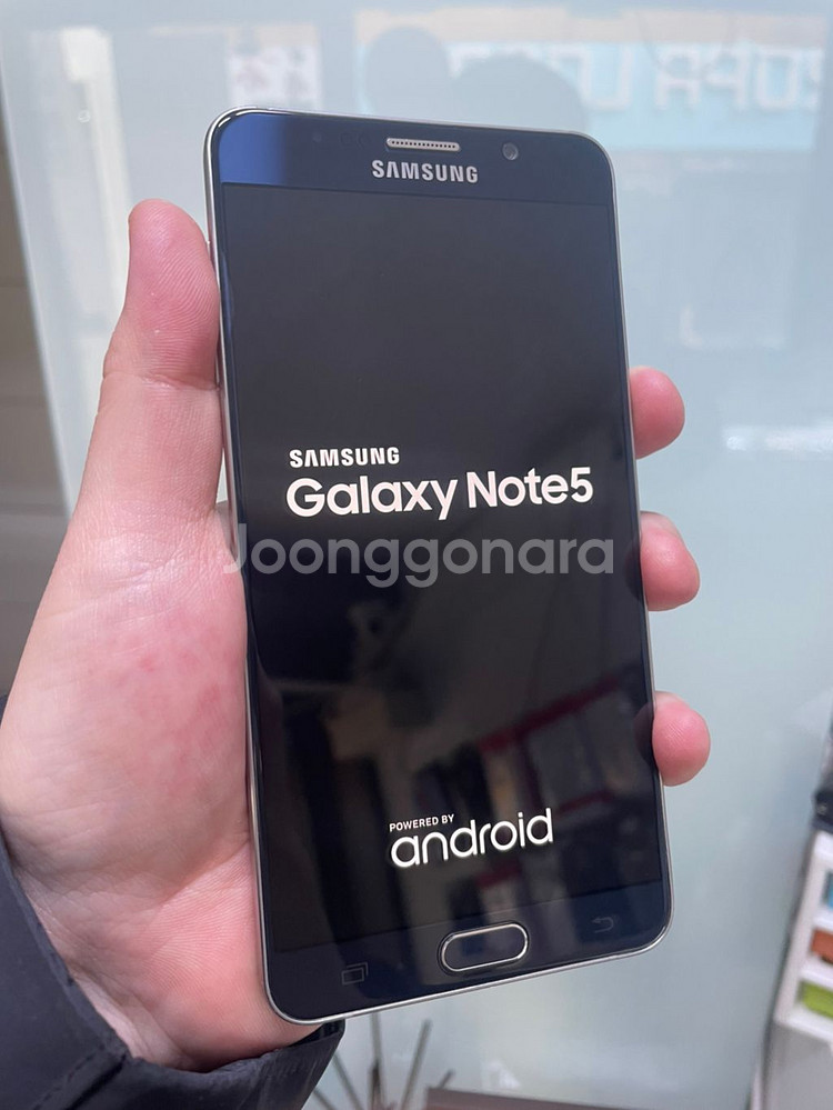 갤럭시노트5 블루 32GB--1