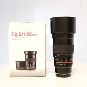 SAMYANG 후지 x마운트 135mm f2 ED UM