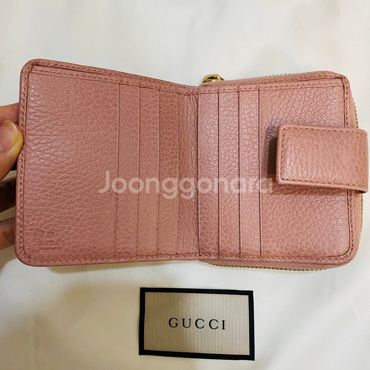 구찌 수프림 반지갑(가격내림)--5