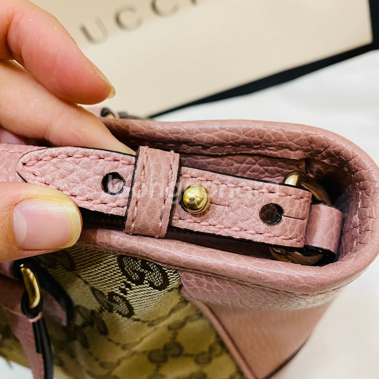 구찌 GG 수프림 패브릭 토트겸크로스(가격내림)--2