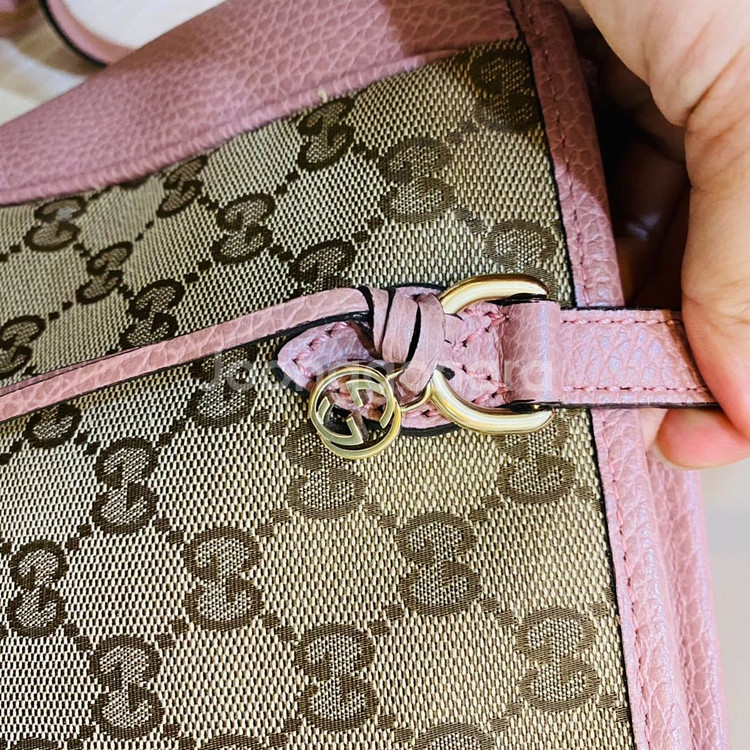 구찌 GG 수프림 패브릭 토트겸크로스(가격내림)--4