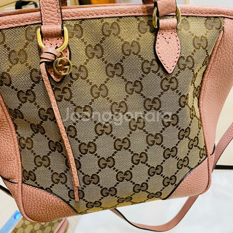 구찌 GG 수프림 패브릭 토트겸크로스(가격내림)--6