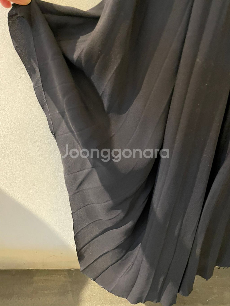 helmut lang 핼무트 랭 네이비 스커트 us--3
