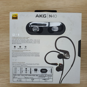 AKG N40 커널형 이어폰 (새상품,미개봉)