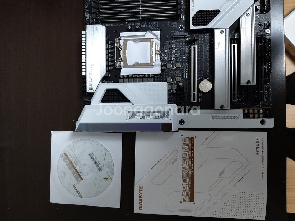 i7 10700 정품 + Z490 비전--3